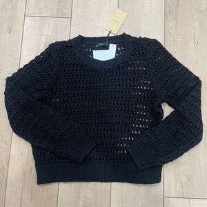 Halogen Open Knit Sweater